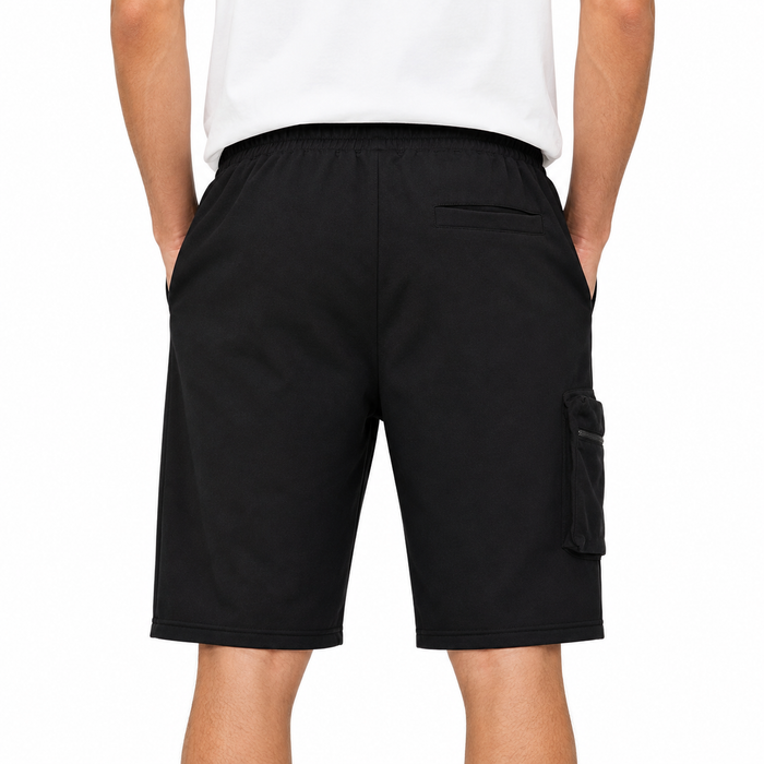 Men Cargo Shorts With Zip Pocket
