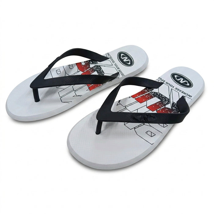 Men Casual Graphic Print Flip Flops