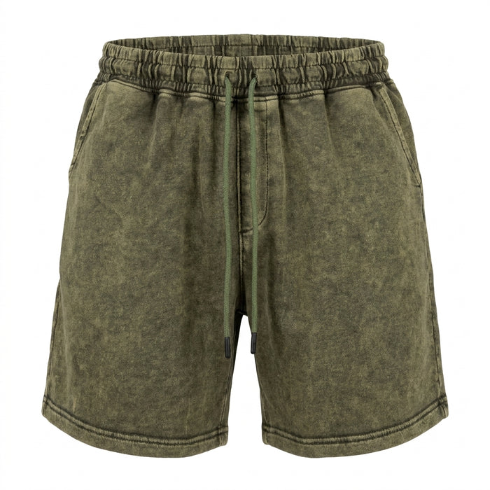 Men Casual Shorts With Elastic Waistband