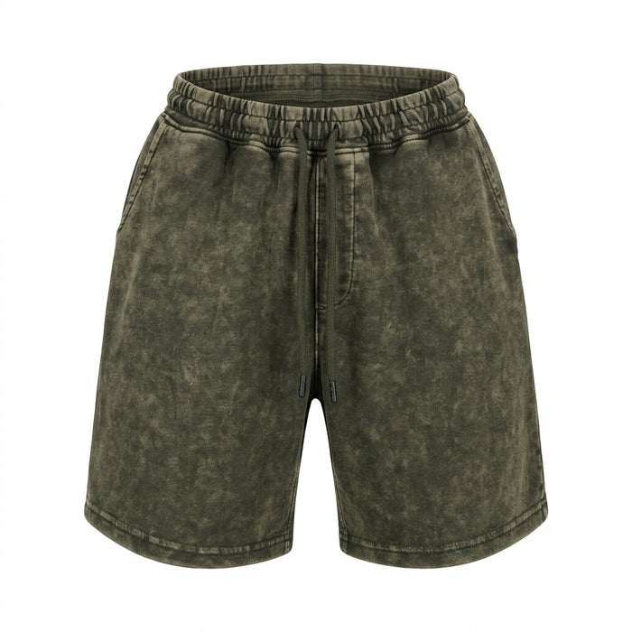Men Casual Shorts With Elastic Waistband