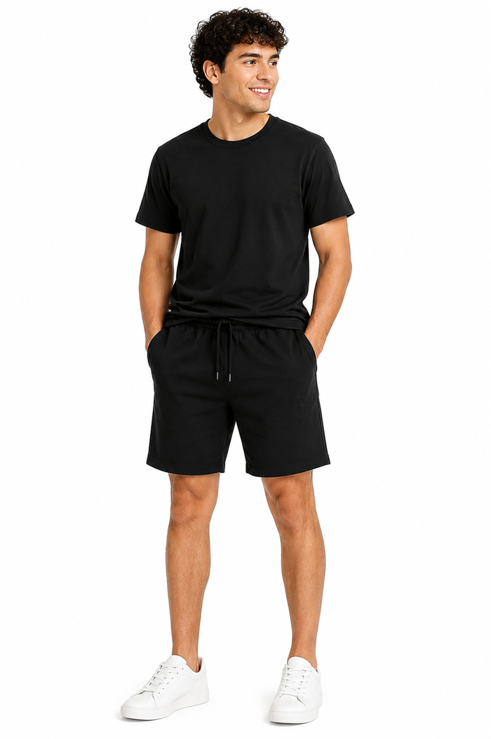 Boys Color Block Pocket T Shirt And Jogger Pants Set