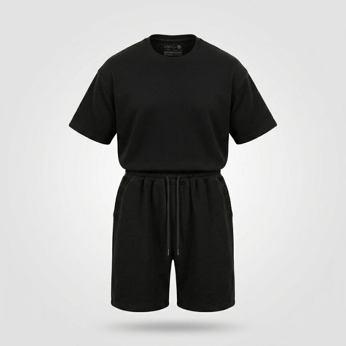 Boys Color Block Pocket T Shirt And Jogger Pants Set