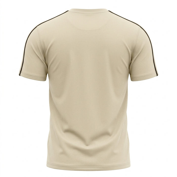 Boys Crew Neck Graphic T Shirt With Shoulder Tape