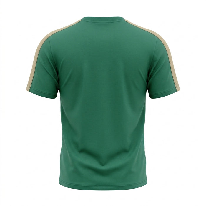 Boys Crew Neck Graphic T Shirt With Shoulder Tape