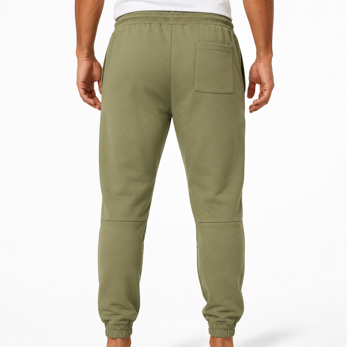 Men Drawstring Logo Jogger Pants