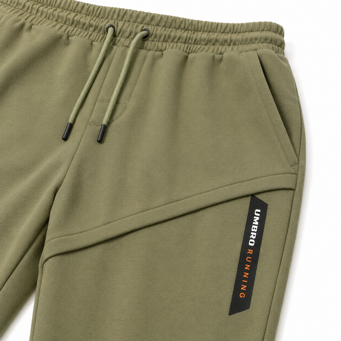 Men Drawstring Logo Jogger Pants
