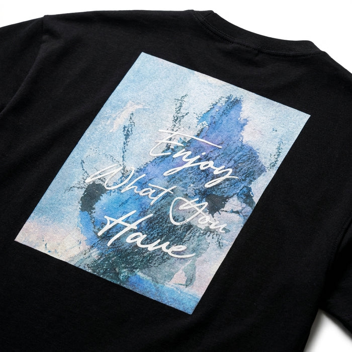 Men Enjoy What You Have Graphic Short Sleeve T Shirt