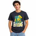 Men Floral Graphic Print T-Shirt