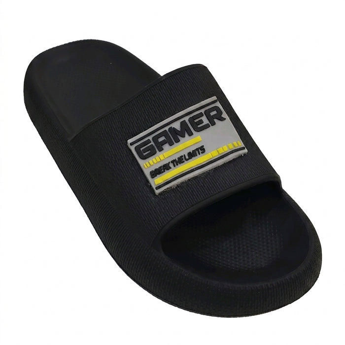Kids Gamer Graphic Slide Sandals