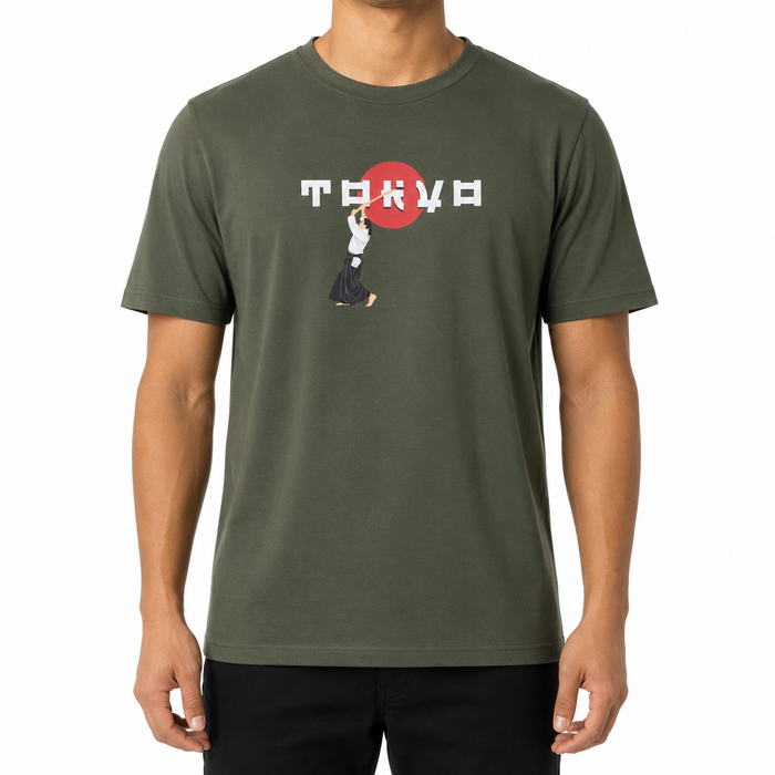 Men Graphic Crew Neck T Shirt
