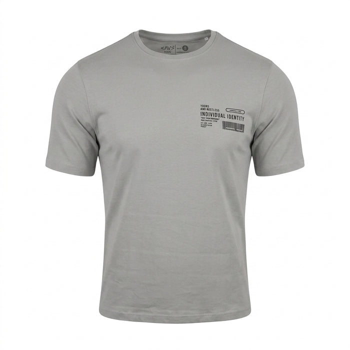 Men Graphic Crew Neck T Shirt