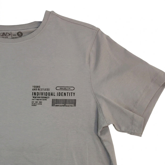 Men Graphic Crew Neck T Shirt