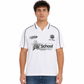 Boys Graphic Polo T Shirt Old School Print