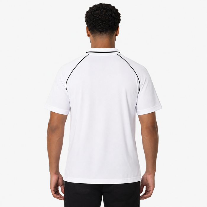 Boys Graphic Polo T Shirt Old School Print
