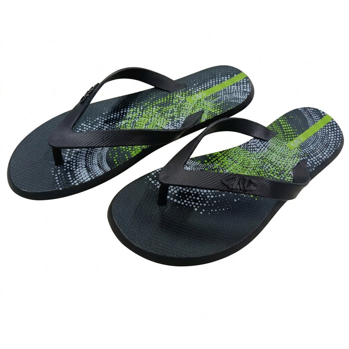 Men Graphic Print Flip Flops