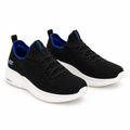 Men Knit Lace Up Sports Shoes
