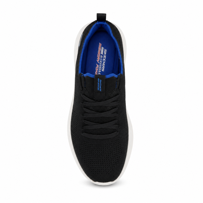 Men Knit Lace Up Sports Shoes