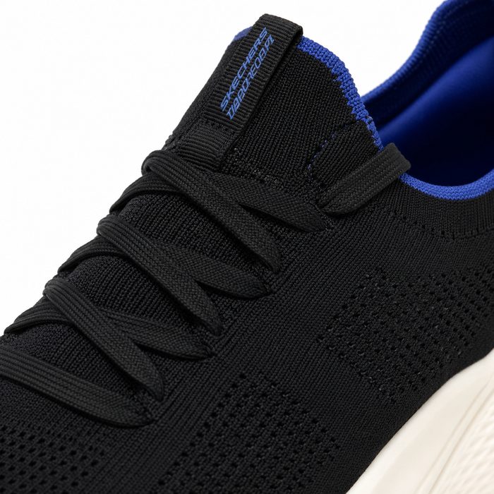 Men Knit Lace Up Sports Shoes