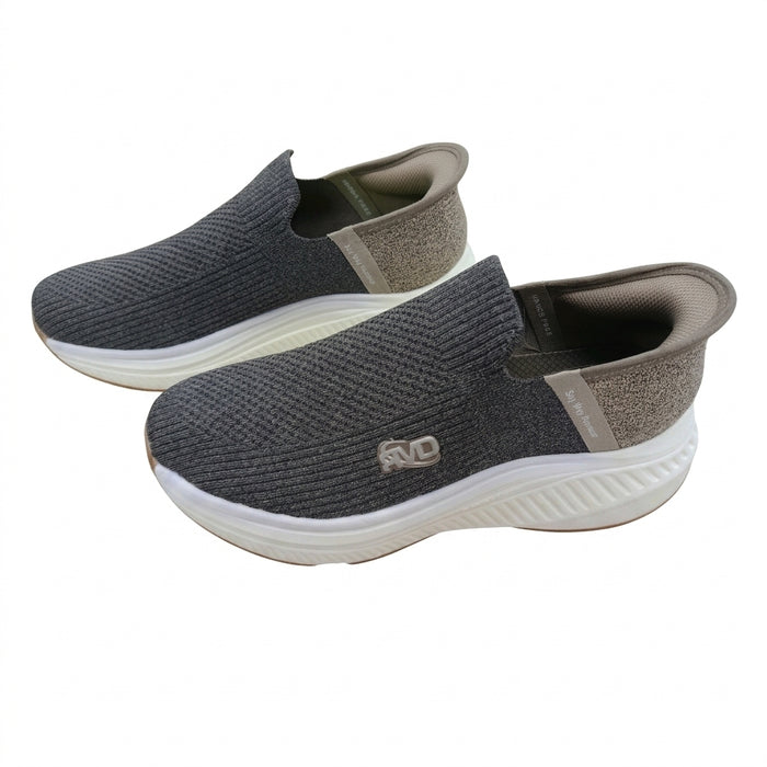 Men Knit Slip On Sneakers