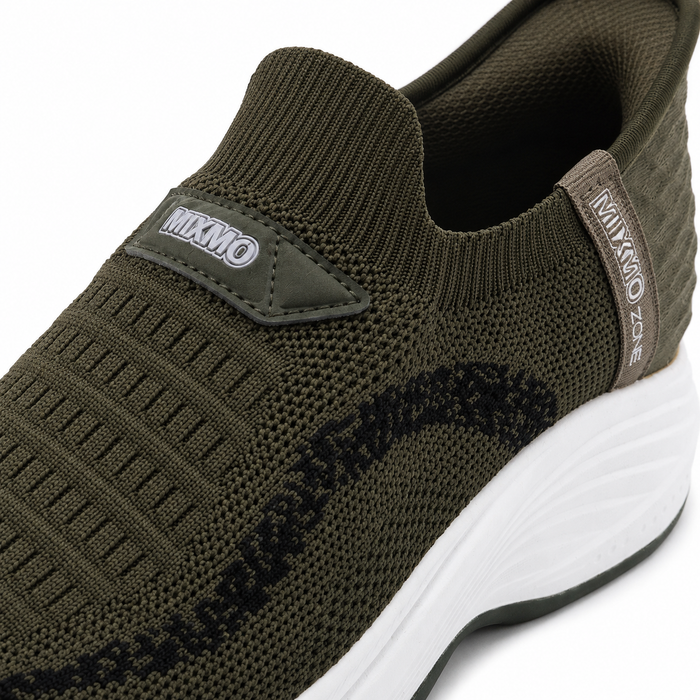 Men Knit Slip On Sneakers