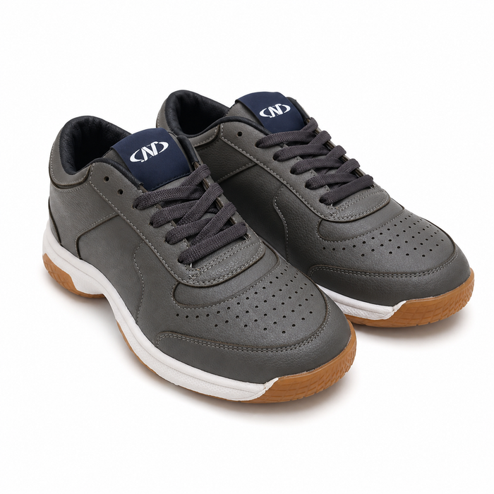 Men Lace Up Gum Sole Sneakers