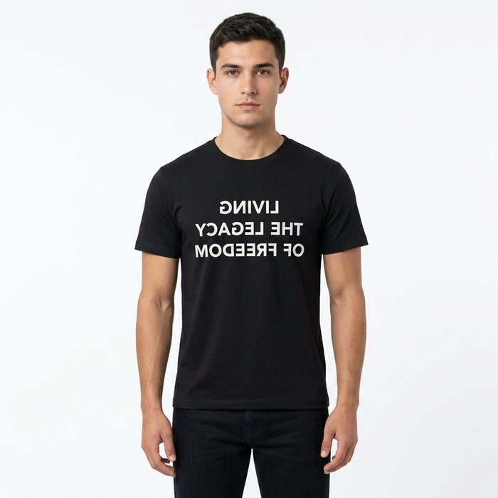 Men Living The Legacy Of Freedom Graphic T Shirt