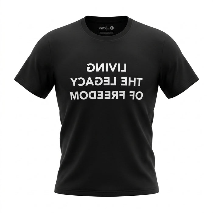 Men Living The Legacy Of Freedom Graphic T Shirt