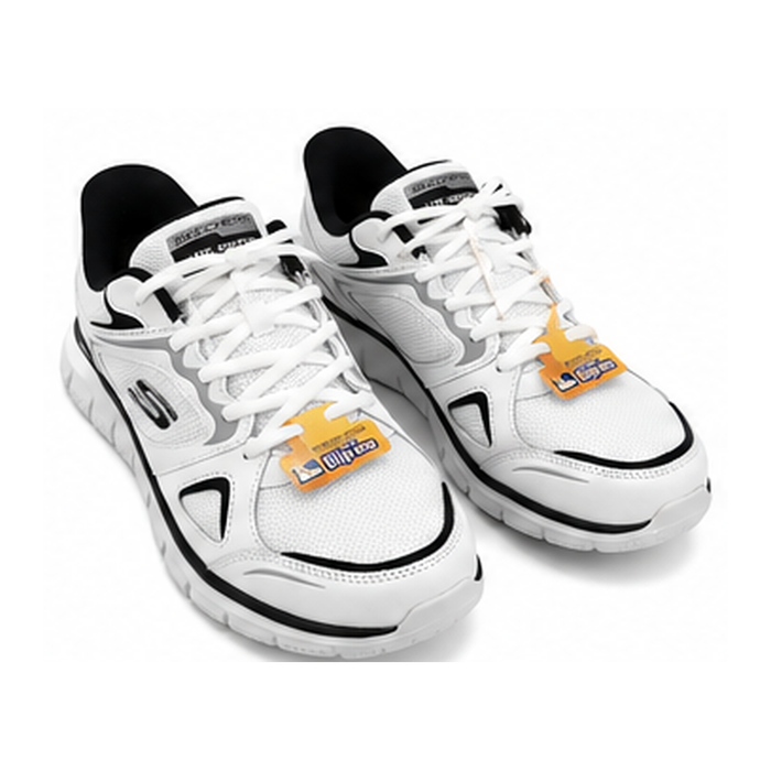 Men Mesh Lace Up Sports Sneakers