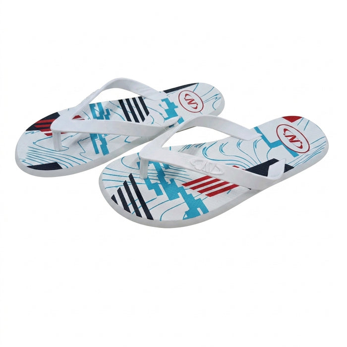 Men Printed Casual Flip Flops