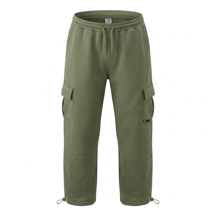 Men Relaxed Fit Cargo Jogger Pants