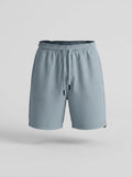 Men Ribbed Shirt And Shorts Set