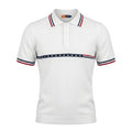 Men Short Sleeve Polo Shirt With Contrast Tipping