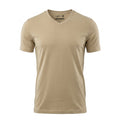 Men Short Sleeve V Neck T Shirt