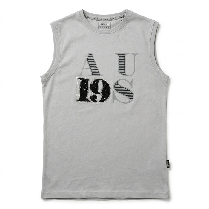 Kids Sleeveless Graphic Top
