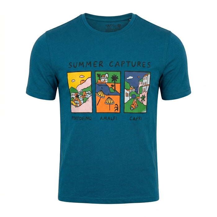 Men Summer Captures Graphic T Shirt