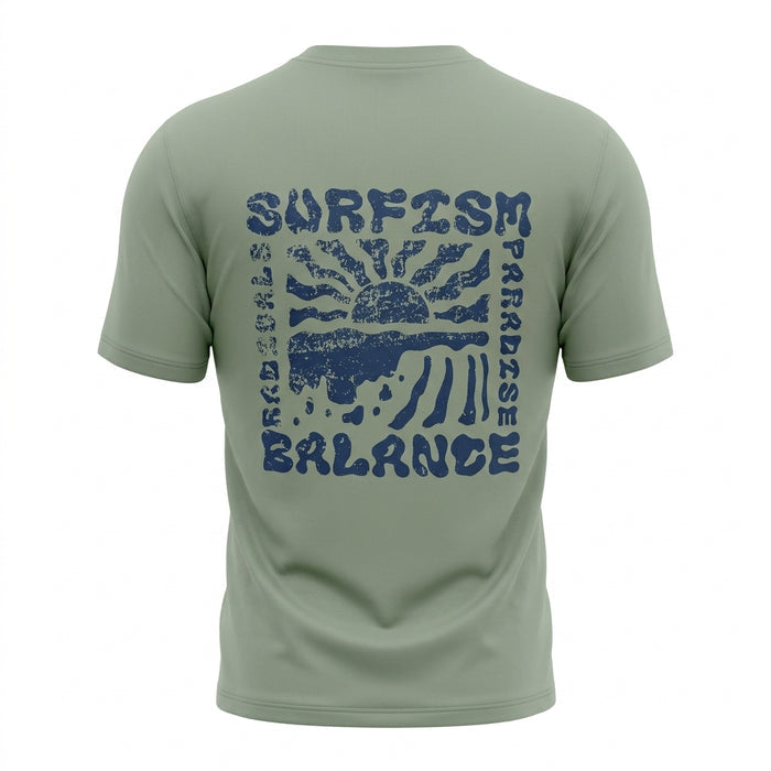 Men Surfism Paradise Graphic T Shirt