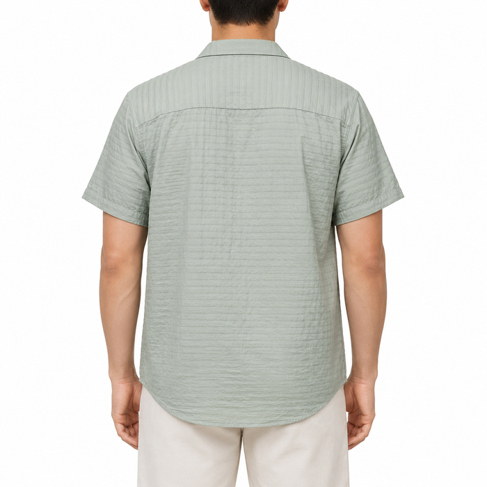 Men Textured Short Sleeve Shirt