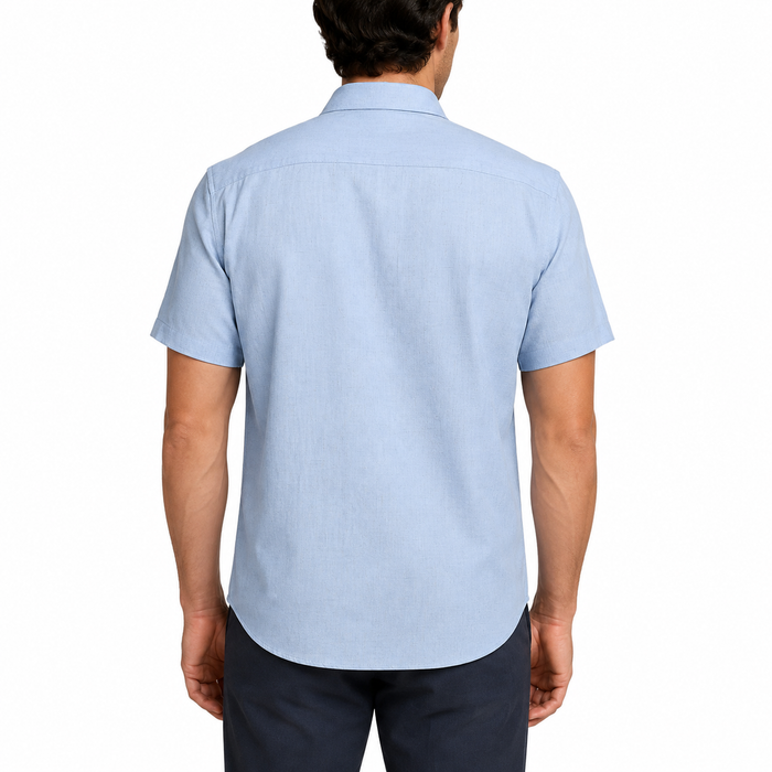 Men Textured Short Sleeve Shirt