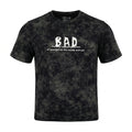 Men Tie Dye Graphic T Shirt Bad Edition