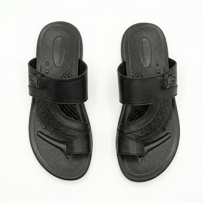 Men Toe Ring Comfort Slide Sandals