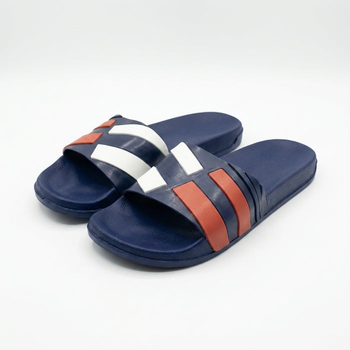 Kids Triple Stripe Slide Sandals