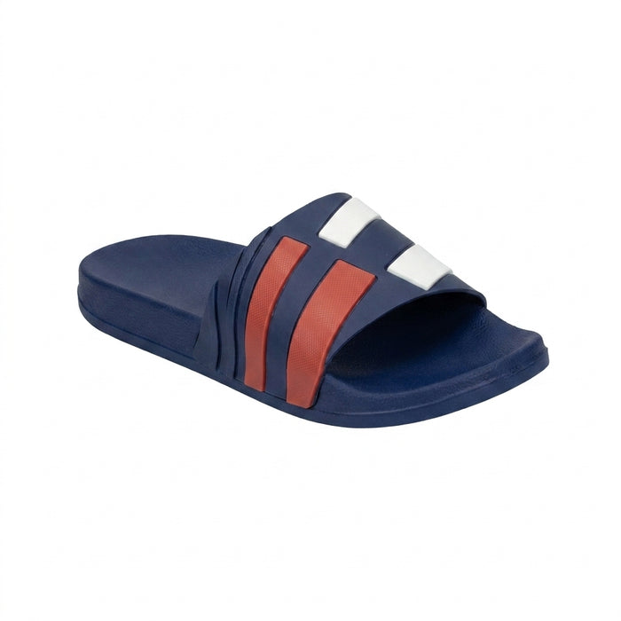 Kids Triple Stripe Slide Sandals
