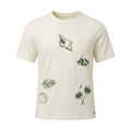 Men Tropical Sketch Print Short Sleeve T Shirt