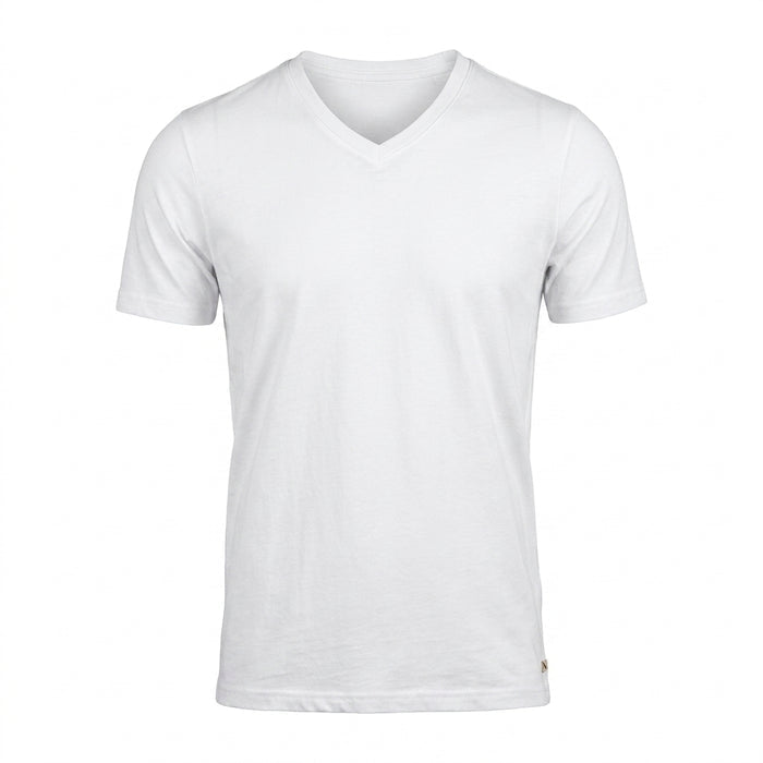 Men V Neck Short Sleeve T Shirt
