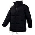 Men's Warm Winter Wholesale Coats in Black & Assorted Sizes (Large Sizes Only) - Bulk Case of 12 Winter Jackets