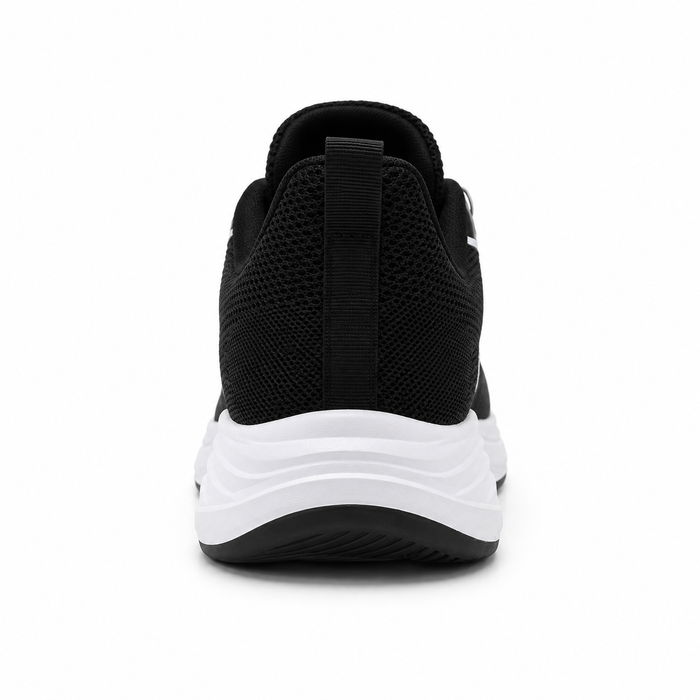 Mesh running shoes with lightweight sole