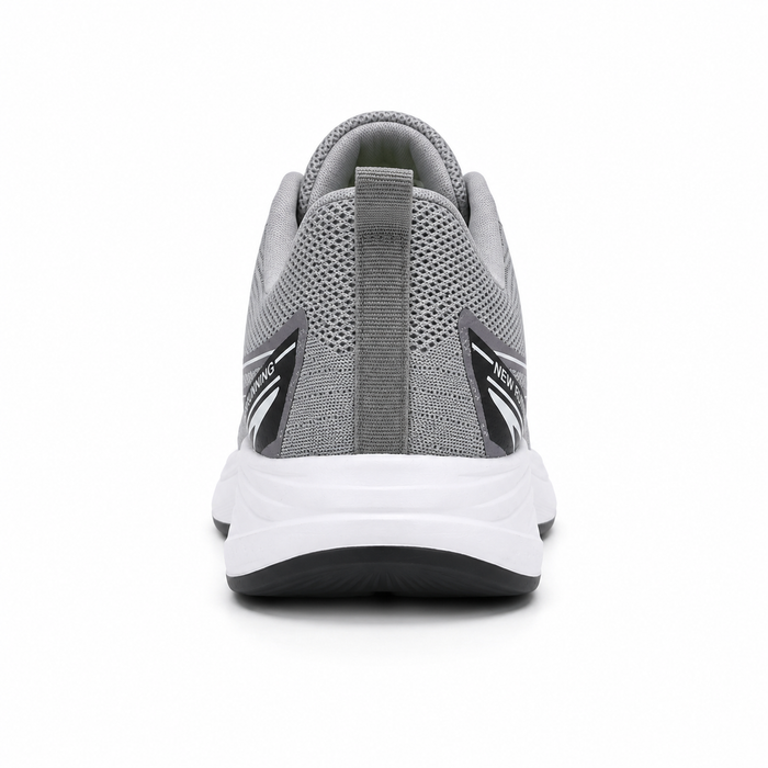 Mesh running shoes with lightweight sole