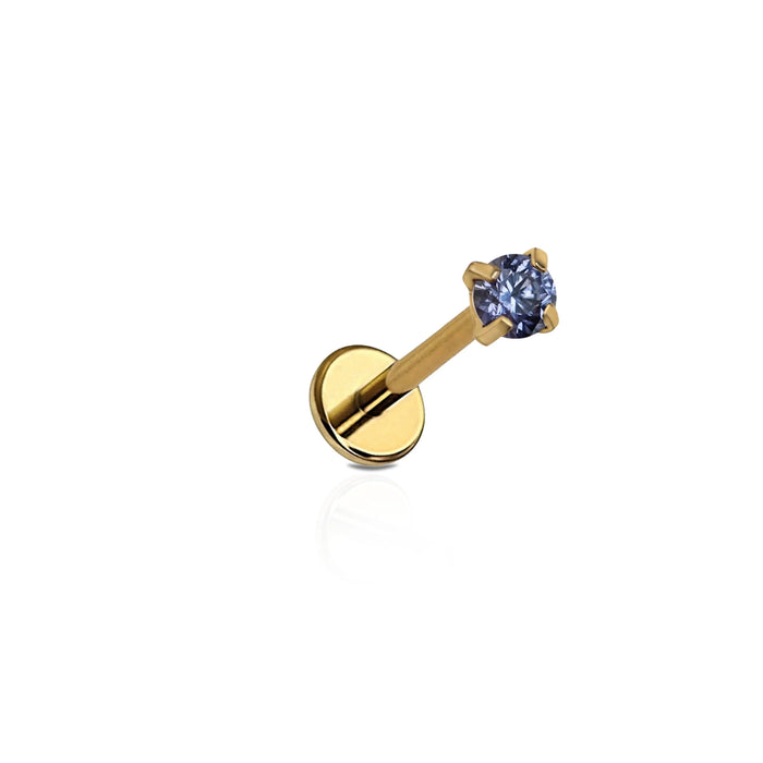 Gold / December Tanzanite / Single