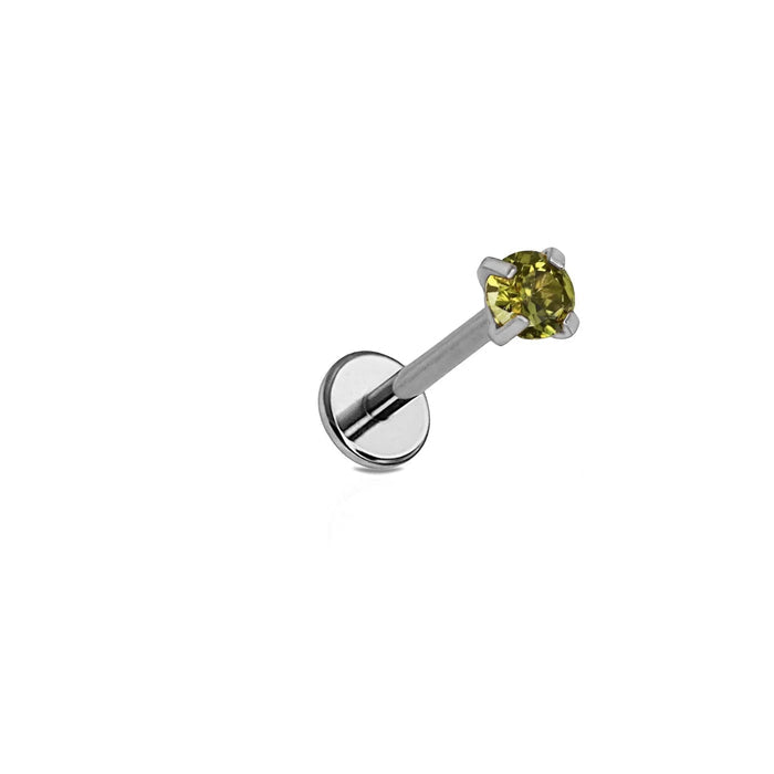 Titanium / August Peridot / Single