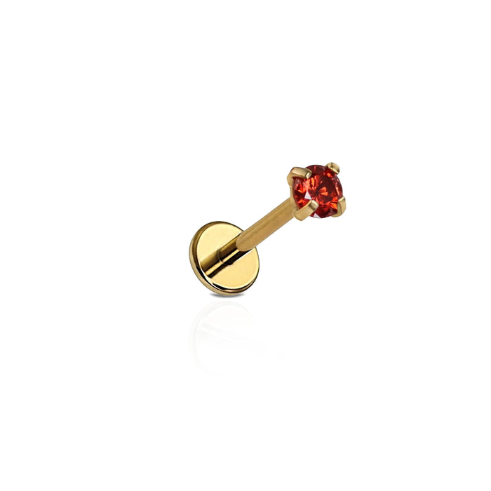 Gold / January Garnet / Single